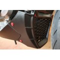 CNC Racing Rear Fender Bolt Kit for the Ducati Panigale 899/959/1199/1299 / 2016+ Multistrada 1200 Enduro and Lower Radiator Cooler for Aprilia Tuono V4